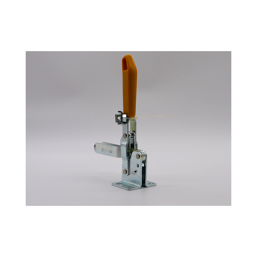 Zacisk ręczny pionowy T2-10 U marki TUNKERS. Ramię otwarte.