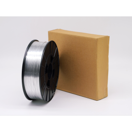 Drut aluminiowy na szpuli 2kg, średnica drutu 0,8 mm. Czyste aluminium 99,5 AL